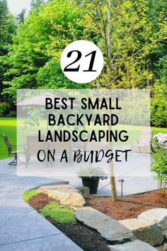 the best small backyard landscaping on a budget is an easy way to make it easier for you