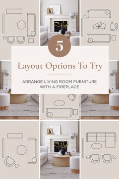 Simple guide to arranging your living room furniture when you have a fireplace and TV on the opposite wall. Rectangle Living Room, Arranging Furniture, Family Friendly Living Room, Vaulted Ceiling Living Room, Rectangular Living Rooms, High Ceiling Living Room, Small Living Room Layout, Narrow Living Room, Living Room Furniture Layout