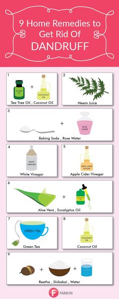 9 Best home remedies to get rid of dandruff! #hair #haircare #antidandruff #dandruffremedy #homeremedy #homeremedies #dandruffcontrol #teatreeoil #castoroil #aloevera #vinegar #DIY #DIYhair Hair Dandruff Remedies, Hair Mask For Dandruff, Home Remedies For Dandruff, Rid Of Dandruff, Dandruff Hair, Dandruff Remedy, Baking Soda Water, Getting Rid Of Dandruff, Hair Dandruff