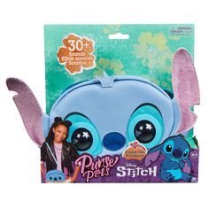 an image of a stuffed animal toy in the packaging for disney's stitchy stitch