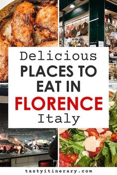 delicious places to eat in florence italy