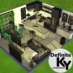 Sims 4 Houses Base Game Gallery, Sims Houses Interior, Sims 4 Houses Rooms, Sims 4 Kitchen Layout, Sims 4 House Interior Ideas, Sims 4 House Decor Ideas, Sims House Ideas Layout Floor Plans, Sims 4 Ps4 House Ideas, Sims Rooms Ideas Base Game