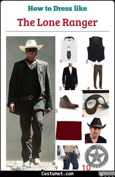 the lone ranger costume guide for men