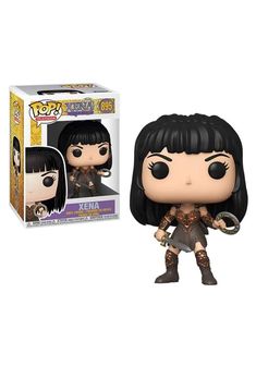 the pop vinyl figure is shown in front of a box