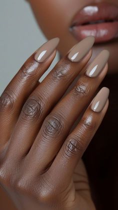 #nail design #nail inspo #elegant nails #nails #prom nails #trendy nails #minimalist nails #cool nail inspo #french tips #nude nail designs #ongle tendance ete 2024 #summer nails #coffin nails designs #coffin nails #grad nails #summer toe nails #spring nails #nail ideas #nails acrylic #nail designs #beachy nails #nagels #nägel inspiration #bored panda coin #bored panda #summer acrylic nails #simple summer nails #holiday nails #4th of July nails #beach nails #summer nails 2024 Nude Coffin Nails With Design, Nail Acrylic Natural, Simple Nail Manicure, Nail Color 2024 Fall, Brown Polish Nail, Short Almond Nails Dark Skin, Fall Nail Color Black Women, Shellac Nail Colors Winter Classy, Brown Skin Manicure