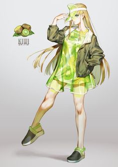 Gijinka Food, Vertical Drawing, Food Character, Cute Characters