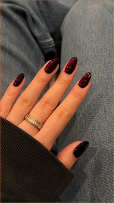 Red Chrome Nails, Deep Red Nails, Wine Nails, Velvet Nails, Blush Nails, Easy Nails, Glass Nails, Cat Eye Nails, Red Nail