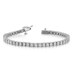 Introducing our exquisite 10k white gold diamond bracelet, designed exclusively for her. This stunning piece of jewelry is the perfect accessory to elevate any outfit and make a lasting impression. Crafted with precision and attention to detail, our bracelet features a delicate chain adorned with sparkling diamonds, adding a touch of elegance and sophistication. Whether it's a special occasion or just a treat for yourself, this bracelet is sure to become a cherished addition to your jewelry coll Gold Diamond Chain, White Gold Diamond Bracelet, Gold Diamond Bracelet, Diamond Cuff Bracelet, Diamond Bangle Bracelet, Bracelet For Her, Bracelet Diamond, Diamond Bangles Bracelet, Diamond Tennis Bracelet