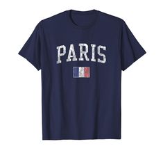 PRICES MAY VARY. Vintage Paris France T-Shirt Paris France T-Shirt Vintage Paris T-Shirt with French Flag, Jim Shorts Original, French Pride Tee Lightweight, Classic fit, Double-needle sleeve and bottom hem Paris Flag, Paris Shirt, France Flag, University Style, Pride Tees, Paris T Shirt, French Flag, Vintage Paris, College University