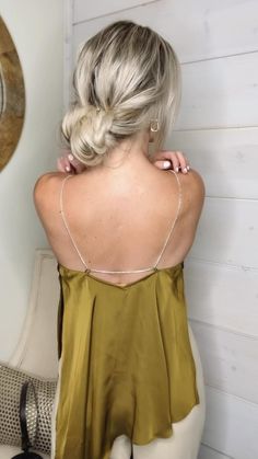 Elegant low bun ~ easy hairstyles for summertime events #hairstyles #hair #haircolor Bun Easy Hairstyles, Elegant Low Bun, Bun Easy, Triangle Hair, Hair Upstyles, Low Bun, Work Hairstyles, Bun Hairstyles For Long Hair