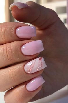 Pink Ombre Nails, Colorful Nails, Acrylic Nails Coffin, Square Acrylic Nails