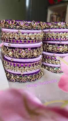 Colour and Size can be customised 🥰 Long Gown Design, Kundan Bangles, Gold Jewelry Outfits