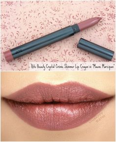 Bite Beauty Bite Beauty | Crystal Crème Shimmer Lip Crayon in “Mauve Marzipan”: Review and Swatches The post Bite Beauty appeared first on Makeup Trends On World. Revlon Colorstay Lipstick, Colorstay Lipstick, Neutral Lip, Neutral Lip Color, Becca Highlighter, Mauve Lips, Hacks Makeup, Natural Hair Mask, Painted Faces