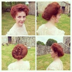 1900s Hairstyles For Long Hair, Gibson Girl Hair, Victorian Makeup, Edwardian Hair, Idda Van Munster, Historical Hairstyles, Edwardian Hairstyles, Victorian Hair, Victorian Hairstyles