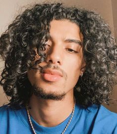 Masc People, 3b Curly Hair, Haircuts Ideas, Cool Blonde Hair, Black Men Hairstyles