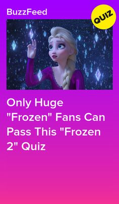 the frozen princess is holding her hand up to say, only huge frozen fans can pass this