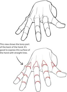 two hands with different angles and directions