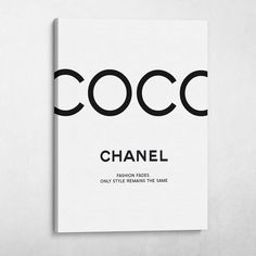 Chanel Set Modern White Fashion Wall Art Glam Chic on gallery wrapped canvas. Chanel Wall Art, Chanel Decor, Chanel Set, Chic Wall Art, Glam Chic, White Minimalist, Fashion Wall Art, Chanel Fashion, Fashion Chic