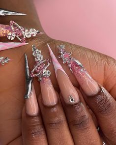 Book a freestyle with me today💕💕 How To Book: ~ click the link in my bio and select “Simple Freestyle” ~ add-on “stiletto” & “xxl” ~ select time and book ✨ . . . #lapnailz Cute Stiletto Nails Designs, Hamilton Nails, Long Stiletto Nails, Homecoming Nails, Beauty Nails Design, Stiletto Nails Designs, Simple Acrylic Nails, Diamond Nails