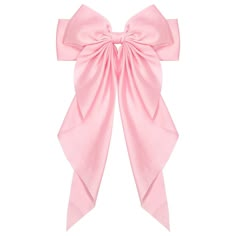 PRICES MAY VARY. HIGH QUALITY MATERIAL：These pink big bow hair Barrette clips are handmade with silky satin fabric, glued to a metal barrette. This satin is a very thin, soft, silky and durable material, super lightweight will not weigh down your hairdo. Make sure you're comfortable with it throughout the day. GIANT BOW SIZE: Each ribbon bow length: approx 35cm/14inch, width: approx 20cm/8inch. Metal clip size: 3*0.5inch, It keeps the hair firmly in place and holds long, thick or curly hair well Pink Bow Coquette, Cute Bows For Hair, Marie Disneybound, Big Hair Clips, Bow For Hair, Pink Bow Hair, Hair Bows For Women, Light Pink Bow, Pink Hair Bow