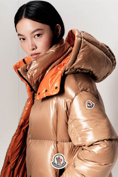 Explore all-weather outerwear, clothing and footwear that takes you from the city to the summit. Shop now on moncler.com Moncler Women, Cream Jacket, Yellow Cream, Padded Coat, Italian Fashion Designers, Shearling Jacket, Italian Fashion, Outerwear Women, Long Coat