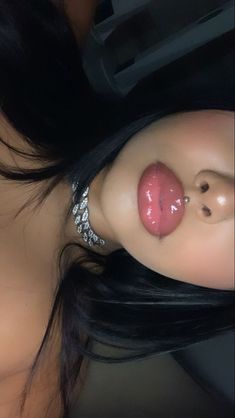 Big Lips Natural, Grunge Baddie, Lip Combos, Kohl Eyeliner, Face Piercings, Lip Combo