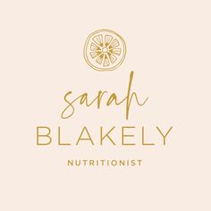 the logo or sign for sandal bhakley nutritionist