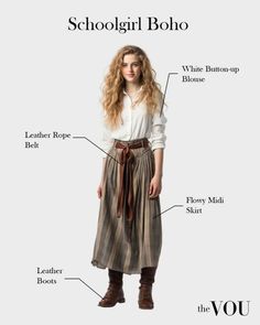 Country Boho Style Outfits, Appalachian Fashion, Indian Boho Outfits, Boho Rocker Style, Boho Aesthetic Outfit, Bohemian Style Shoes, Bohemian Outfits Summer