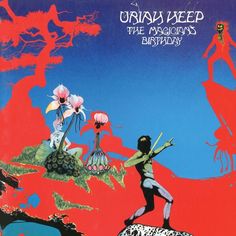 the album cover for urnas deep's birthday