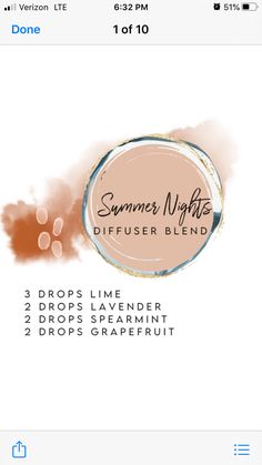 Young Living Essential Oil Diffuser, Summer Essential Oils, Essential Oil Mixtures, Eo Blends, Living Oils Recipes, Essential Oils Collection