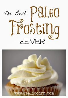 the best paleo frosting ever