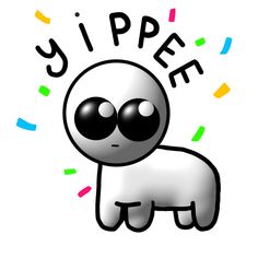 an image of a cartoon sheep with the word sippee on it's face