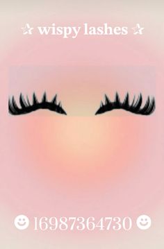 (⊃｡•́‿•̀｡)⊃ Lash Berry Avenue Code, New Dti Code Lashes, Lashes Code For Berry Ave, Codes For Berry Ave Lashes, Lashes Berry Ave Code, Brookhaven Lashes Codes, Berry Avenue Face Codes Green Eyes, Bloxburg Eyelash Codes, Bloxburg Outfit Codes Lashes