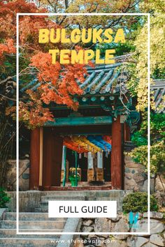 Bulguksa Temple is one of the main masterpieces of Buddhist art among the ten remarkable historical remains that can be discovered in Gyeongju, the old capital of Korea Story Stone, The Monks, National Treasure, Blue Clouds, Buddhist Art, Shopping Trip, Buddhism, South Korea