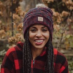 Warm and stylish, MUK LUKS Women's Patch Pom Cuff Hat is a winter weather staple. With a fun pom detail, this multi-colored knit hat is lightweight and form fitting so you can enjoy cold weather in ultimate comfort. 100% Acrylic Upper, 100% Faux Fur Pom Detail Lightweight Form Fitting Pom Detail Multiple Colors Available One Size Fits Most Summer Clearance Sale, Liberty Blue, Summer Sock, Suede Slippers, Summer Slippers, Knitted Slippers, Winter Weather, Fur Pom Pom, Knit Hat