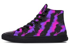 • Custom printed high-top shoes• Amazing colors and print quality• Premium canvas fabric• Outsole and toe cap made of durable rubber• Memory EVA insole for maximum comfort• Classic timeless style• Lace-up closure for a snug fit Made With Love Just For You!Orders Estimated Delivery Time: 3 - 6 weeks Purple High-top Sneakers With Contrast Sole, Purple High-top Canvas Shoes For Streetwear, Purple Lace-up High-top Sneakers With Vulcanized Sole, Purple High-top Custom Sneakers For Streetwear, Purple Converse High-top Lace-up Sneakers, Black High Tops, Timeless Classic Style, Mens High Tops, Purple Art