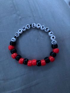 Mcr Friendship Bracelets, Mcr Bracelet, Matching Kandi Bracelets, Emo Bracelets, Emo Kandi