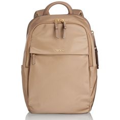 Women's Tumi 'Voyageur - Small Daniella' Backpack ($220) ❤ liked on Polyvore featuring bags, backpacks, khaki, beige bags, tumi bags, tumi rucksack, knapsack bag and daypack bag Fall Wedges, Tumi Bags, Knapsack Bag, Beige Bag, Favorite Boots, Business Bag