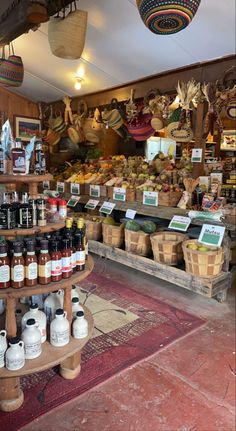 a store filled with lots of different types of condiments