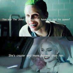 Joker Scene, Harley And Joker, Harley And Joker Love, Harley Quinn Quotes, Villain Quote, Harley Quinn Comic, Dc Memes, Joker Quotes, Joker And Harley Quinn