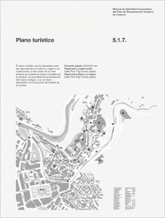 a map showing the location of some buildings and streets in venice, with text that reads plan