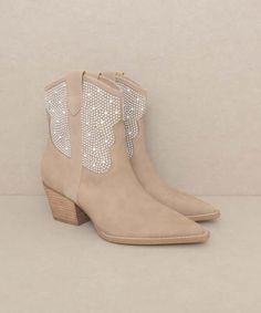 Oasis Society Cannes Pearl Studded Western Boots - Rocca & Co Western Silhouette, Rhinestone Cowboy, The Oasis, Pearl Studs, Western Style, Bandanas, Western Boots, Cannes, Western Fashion