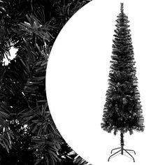 a black and white photo of a christmas tree in the middle of a circular frame