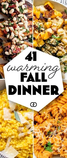 From pumpkin to carrots, from fall soups to comforting pasta, these incredibly easy fall dinner ideas are ready in no time and will warm up your evenings. The perfect fall recipes for a cozy night in! #falldinnerrecipes #fall #fallrecipes #falldinnerideas #fallsoups #dinner #dinnerrecipes Easy Fall Dinner Ideas, Easy Fall Dinner, Easy Fall Dinner Recipes, Autumn Pasta Recipes, Fall Dinner Ideas, Healthy Fall Dinner, Easy Fall Dinners, Fall Pasta, Comfort Pasta