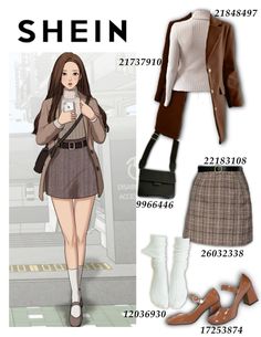 Lim Jukyung truebeauty webtoon outfit from shein! #shein #outfit #limjukyung Lim Jukyung True Beauty, Shein Korean Outfits, Korean Outfits Shein Code, Im Ju Gyeong True Beauty Outfit, Jukyung True Beauty, Jugyeong True Beauty Outfits, Lim Jukyung Outfit, True Beauty Outfits Webtoon, True Beauty Webtoon Jugyeong Outfits