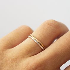 Our take on the Delicate Sunray ring! Perfect for stackable rings with all the other 14k gold-filled rings in our collection! The dainty sun ring is handstamped with interchanging sun rays across the band for a stylish look, perfect for any stacking possibilities! ∙ Gift Ready in a jewelry box! ∙ Handmade in Vancouver, Canada.  ∙ 100% 14k Gold Fill or Sterling Silver ∙ Rings Sold Individually  --------------------------------- M E A S U R E M E N T :  Width: 1.25mm Size: Optional (US measurement Sun Ring, Celestial Sun, Ringe Gold, Gold Sun, Box Handmade, Recycled Jewelry, Rings Gold, Gold Filled Ring, Sun Rays