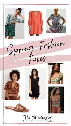 Sharing some of my favorite picks for spring. Swimsuits, dresses, shorts, sandals, and cute tops. Spring fashion is in the air and I'm loving it! | Outfit Ideas for Women | The Fitnessista After Everything, Classic White Dress, Outfit Ideas For Women, Feeling Excited, White Jean Shorts, Chambray Top, Wrap Sandals, Square Neck Top