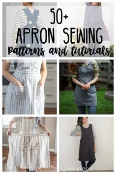 the top ten apron sewing patterns and materials for beginners to make their own aprons