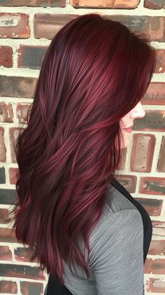 Dark Cherry Cola Hair, Dark Cherry Cola Hair Color, Cherry Brown Hair, Cherry Cola Hair Color, Blood Red Hair, Cherry Cola Hair