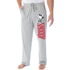 These are officially licensed Peanuts pajama pants! In 1950 Charles M. Schulz introduced to the world a clever comic strip with a young boy and the coolest Beagle dog around, Charlie Brown and Snoopy! Soon the comic strip spawned multiple hit cartoons, like A Charlie Brown Christmas, It's The Great Pumpkin, Charlie Brown, Charlie Brown's All-Stars, and Be My Valentine, Charlie Brown. With all the wonderful characters that have been in the comic book and tv shows like Charlie Brown, Snoopy, Woods Mens Pyjama Bottoms, Snoopy Joe Cool, Snoopy Pajamas, Grinch Pajamas, The Great Pumpkin Charlie Brown, It's The Great Pumpkin Charlie Brown, A Charlie Brown Christmas, Great Pumpkin Charlie Brown, Sally Brown